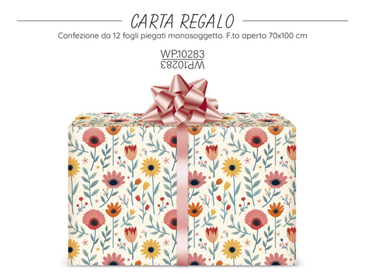 CROMO NB CARTA REGALO FIORI CM.70X100 WP.10283