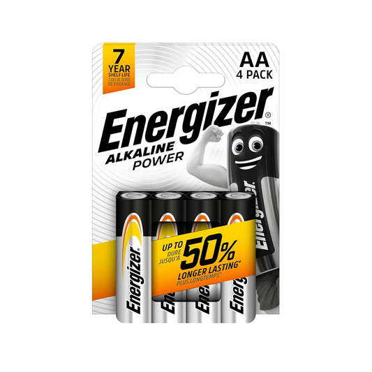 ENERGIZER ALKALINE POWER AA 4PZ