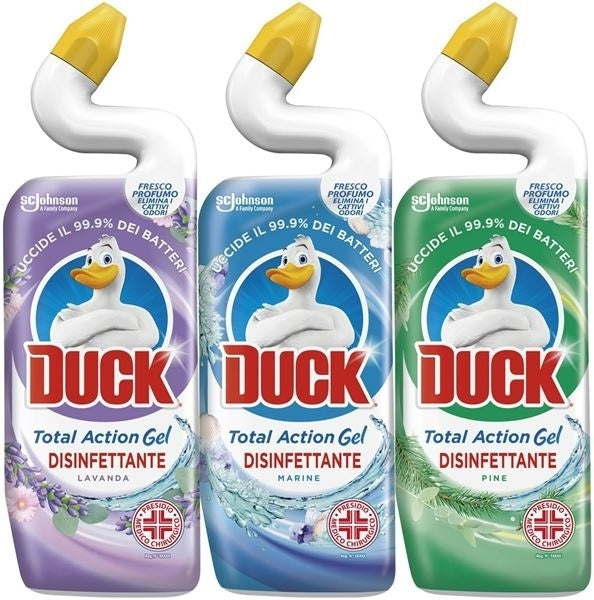 DUCK WC TOTAL ACTION GEL DISINFETTANTE 750ML LAVANDA / MARINE / PINE ASSORTITO