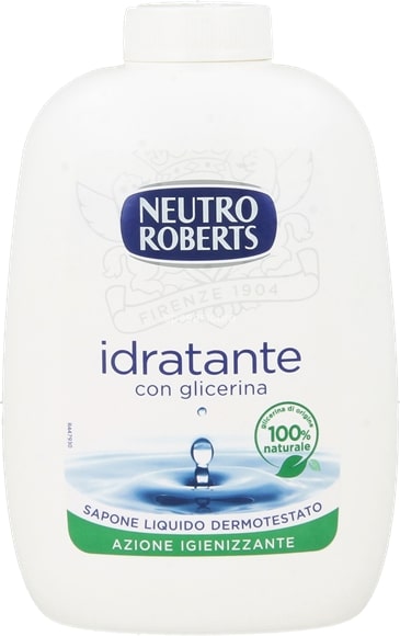 NEUTRO ROBERTS SAPONE LIQUIDO RICARICA 200ML IDRATANTE CON GLICERINA