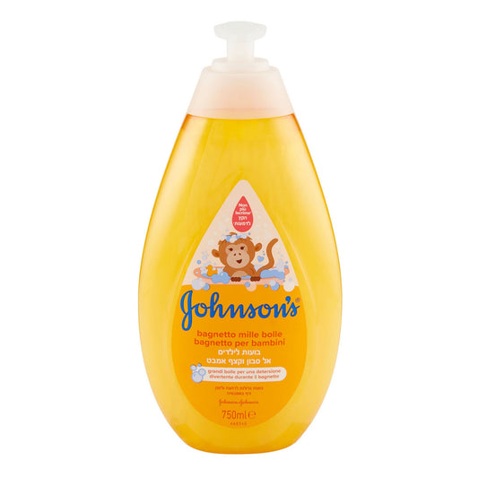 JOHNSON'S BABY BAGNETTO MILLE BOLLE BAGNETTO PER BAMBINI PUMP 750ML
