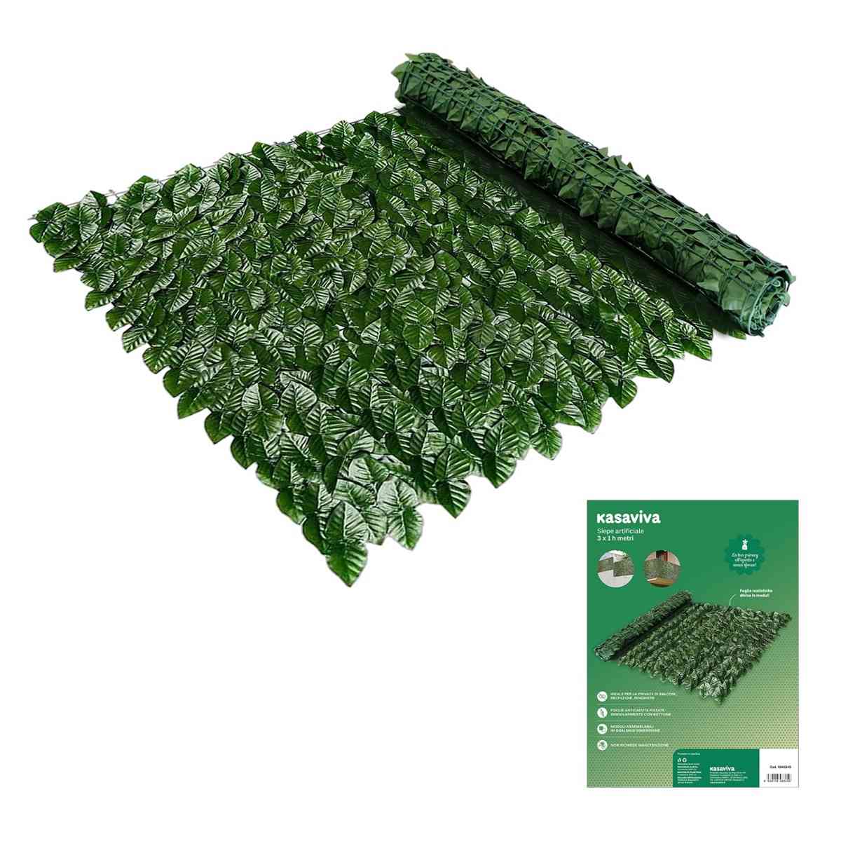 KASAVIVA SIEPE ARTIFICIALE ROTOLO MT.3X1 PRO