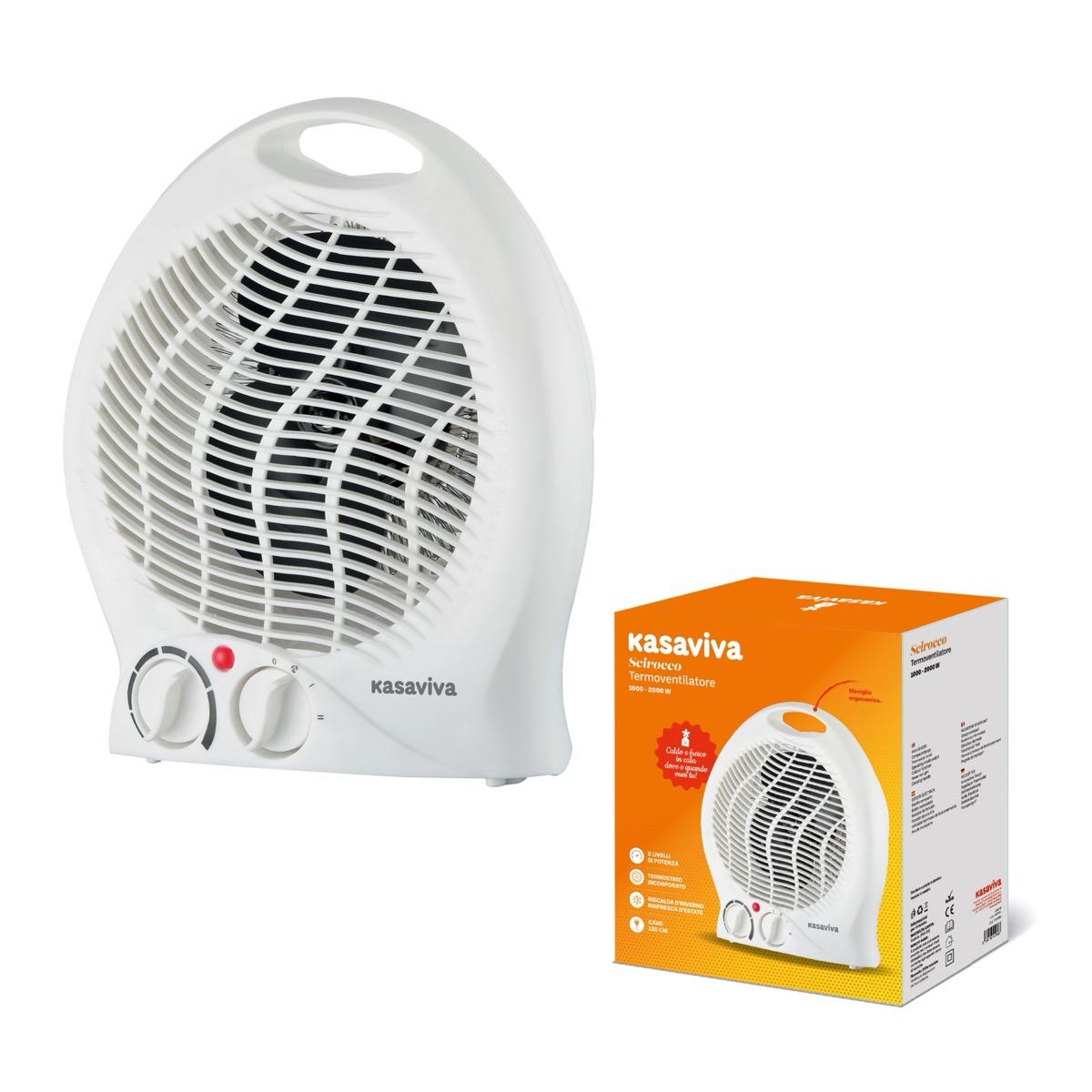 KASAVIVA SCIROCCO TERMOVENTILATORE 2000W