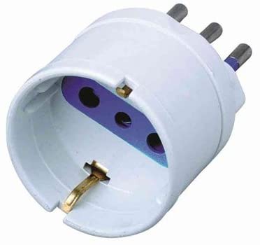 CFG LUCEQUADRA ADATTATORE SPINA 16A PRESA 2P+T 10A SCHUKO