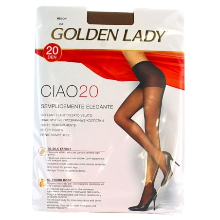 GOLDEN LADY COLLANT CIAO 20DEN MELON 2-S