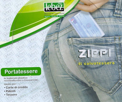 LEBEZ PORTATESSERE RIGIDO TRASPARNTE