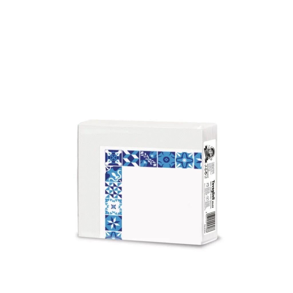 SOFFICE 50 TOVAGLIOLI DOPPIOVELO 33X33 DECORATO MAIOLICA