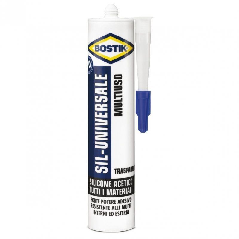 BOSTIK SILICONE SIL-UNIVERSALE MULTIUSO 280ML TRASPARENTE