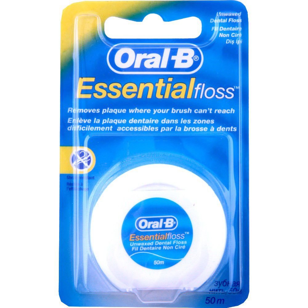 ORAL-B FILO INTERDENTALE ESSENTIAL FLOSS NON CERATO 50MT