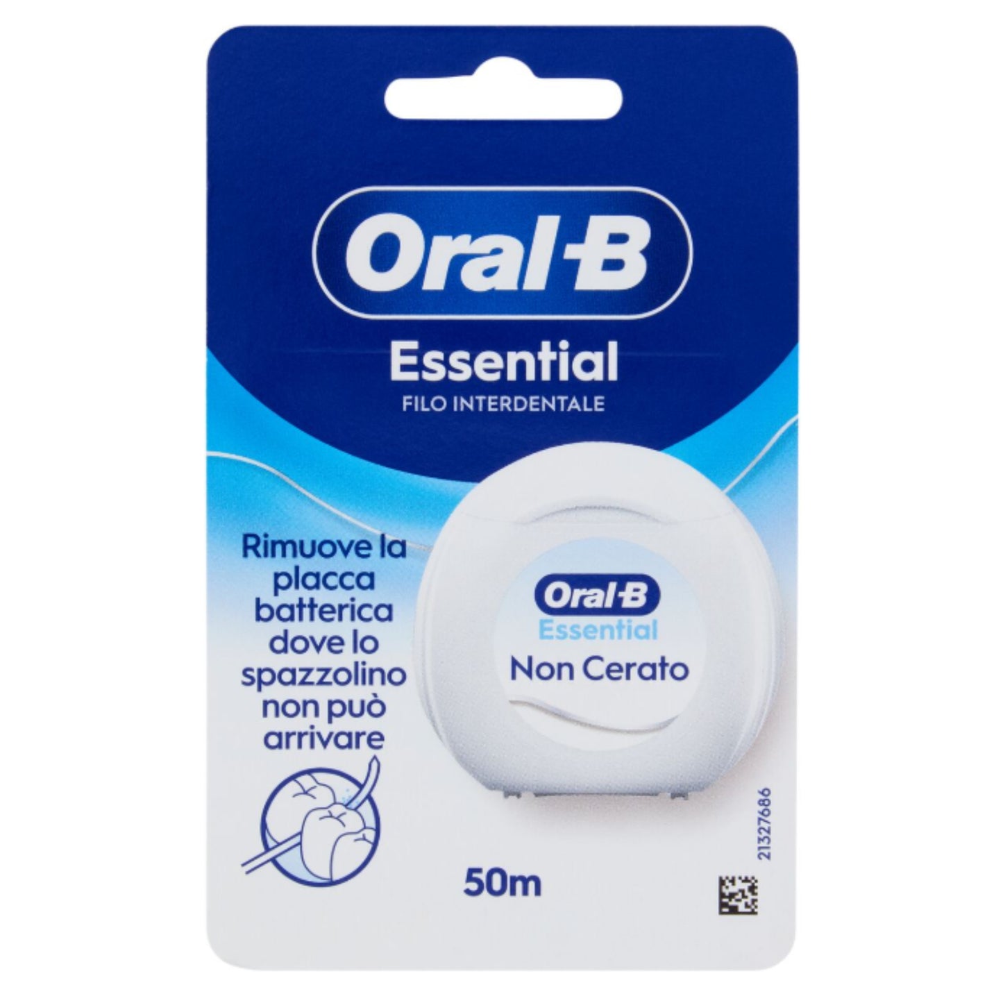 ORAL-B ESSENTIALS FILO INTERDENTALE 50M NON CERATO