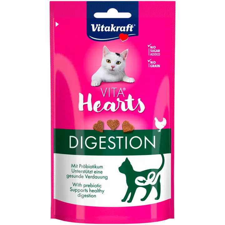 VITAKRAFT HEARTS 40G DIGESTION POLLO