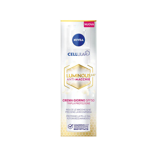 NIVEA CELLULAR LUMINOUS 630 CREMA GIORNO SPF50 40ML
