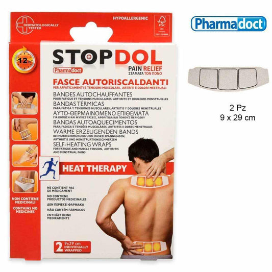 PHARMADOCT STOPDOL FASCE AUTORISCALDANTI CM.9X29 2PZ