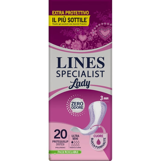 LINES SPECIALIST LADY ULTRA MINI X20 DISTESI