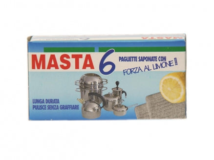 MASTA 6 PAGLIETTE SAPONATE CON FORZA AL LIMONE