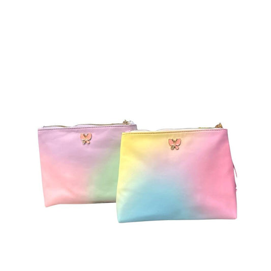 TINTA UNITA BE HAPPY POUCH IN PU GRADIENT CON LACCETTO CM.21X16X6