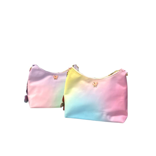 TINTA UNITA BE HAPPY MOON BAG IN PU GRADIENT CON TRACOLLA CM.24X33X13
