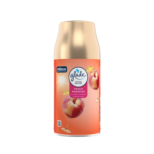 GLADE AUTOMATIC SPRAY RICARICA 269ML LIMITED EDITION PEACH PARADISE