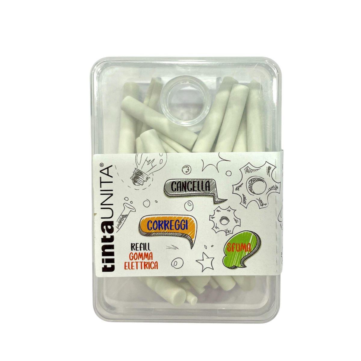 TINTA UNITA GOMMA ELETTRICA SET RICAMBIO 80+40 PZ