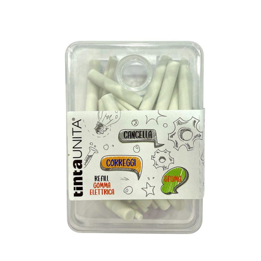 TINTA UNITA GOMMA ELETTRICA SET RICAMBIO 80+40 PZ