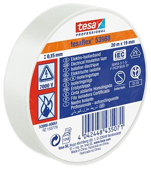 TESA NASTRO ISOLANTE 20MX19MM 0,15MM BIANCO
