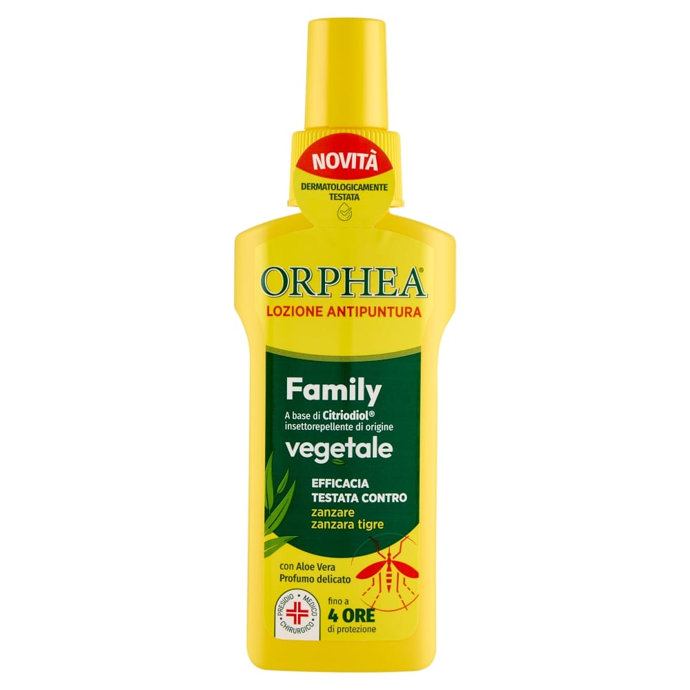 ORPHEA FAMILY LOZIONE ANTIPUNTURA VEGETALE VAPO 100ML