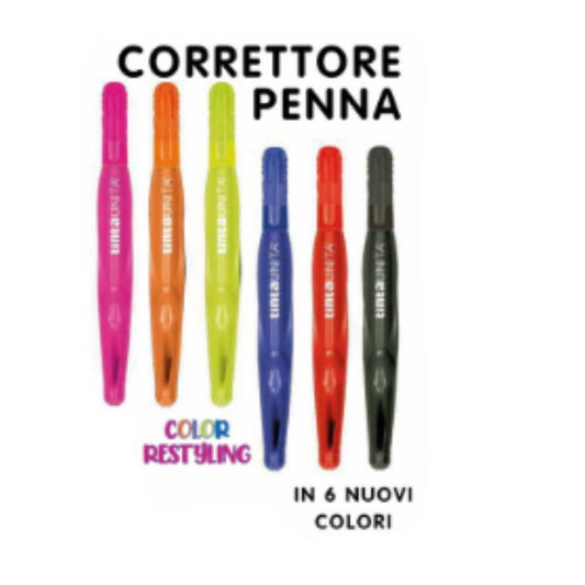 TINTA UNITA CORRETTORE A PENNA 8ML PUNTA METALLO