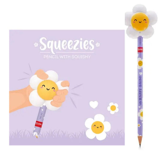 LEGAMI MILANO SQUEEZIES MATITA CON ANTISTRESS DAISY