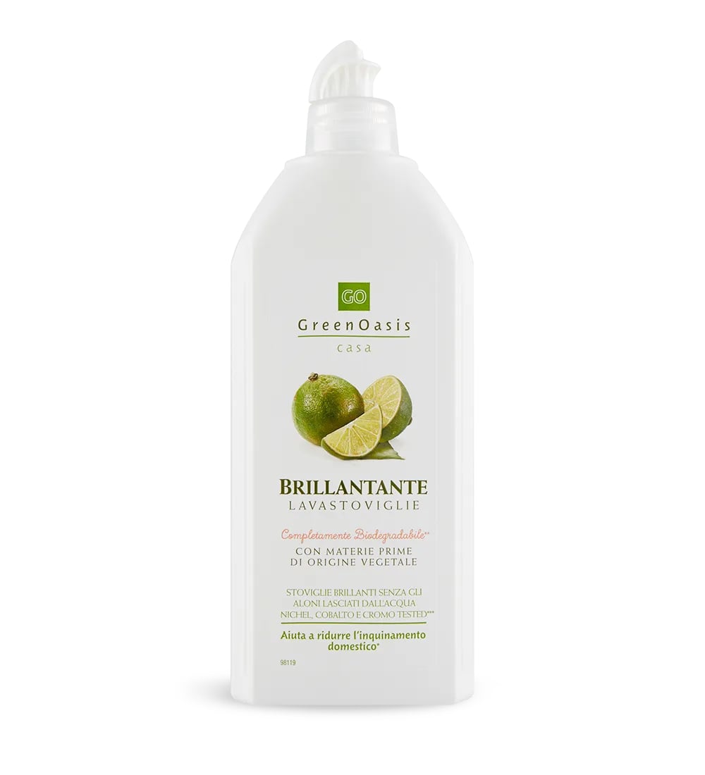 GREEN OASIS BRILLANTANTE LAVASTOVIGLIE BIODEGRADABILE 500ML LIME