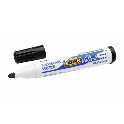 BIC VELLEDA WHITEBOARD LARGE PUNTA TONDA NERO