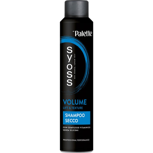 SYOSS BY PALETTE SHAMPOO SECCO 200ML VOLUME LIFT & TEXTURE