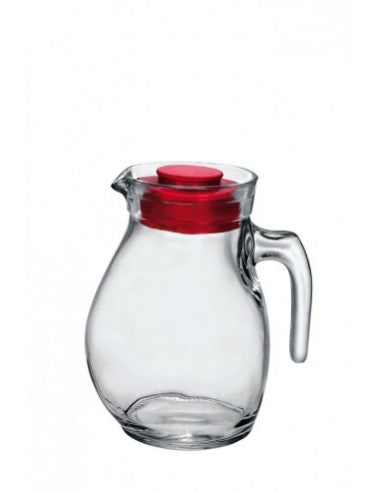 BORMIOLI CARAFFA SANGRIA 1,44L CON TAPPO ROSSO