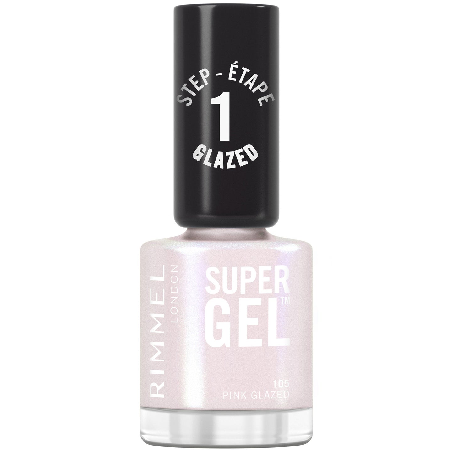 RIMMEL SMALTO SUPER GEL 105 PINK GLAZED