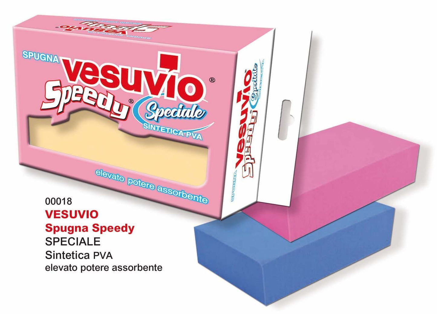 VESUVIO SPEEDY SPUGNA SPECIALE SINTETICA PVA 1PZ ART.00018