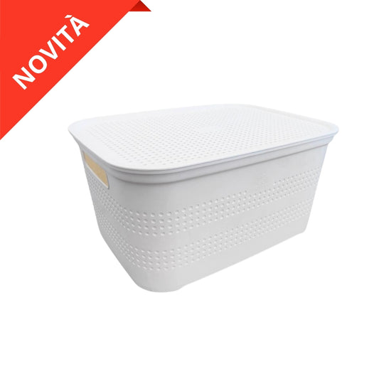 ECOPLAST SCATOLA SMART MEDIUM DISASSEMBLATA N.12 BIANCO