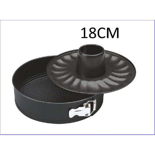 BORELLA DROP STAMPO DOLCI 2 FONDI TEFLON CM.18 23832
