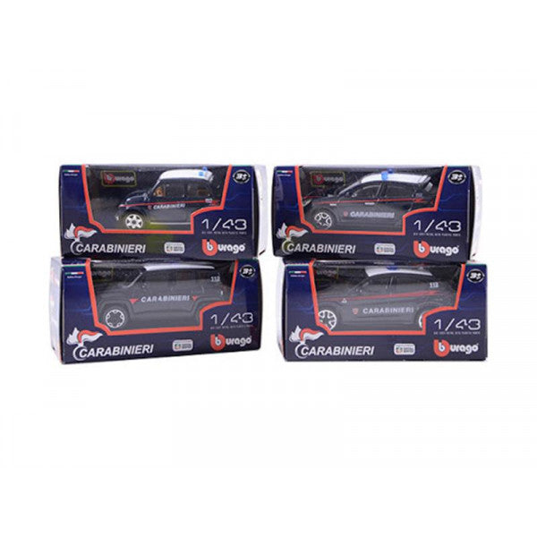 BURAGO MODELLINO CARABINIERI/POLIZIA 1:43 3+