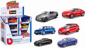 BURAGO MODELLINO STREET FIRE ASSORTITO 1:43 3+