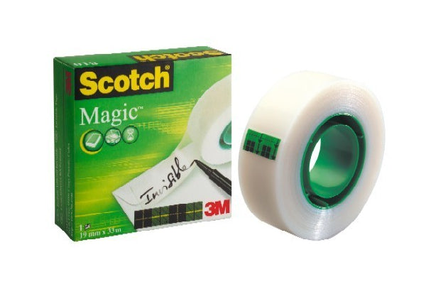 3M SCOTCH MAGIC INVISIBLE 19MMX33MT