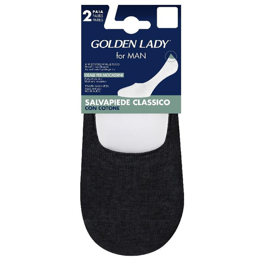 GOLDEN LADY SALVAPIEDE CLASSICO UOMO 39/42 NERO 2 PAIA