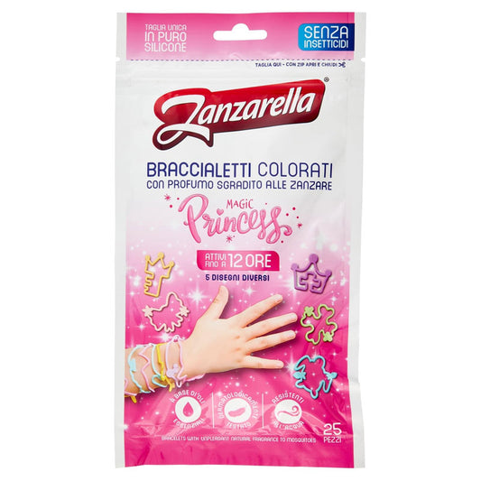 ZANZARELLA 25 BRACCIALETTI COLORATI MAGIC PRINCESS