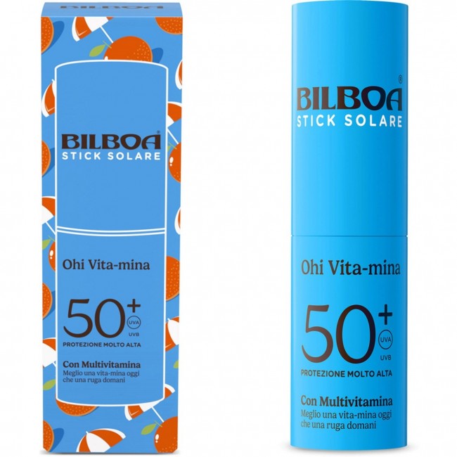 BILBOA OHI VITA-MINA STICK SOLARE 10ML SPF 50+ CON MULTIVITAMINA