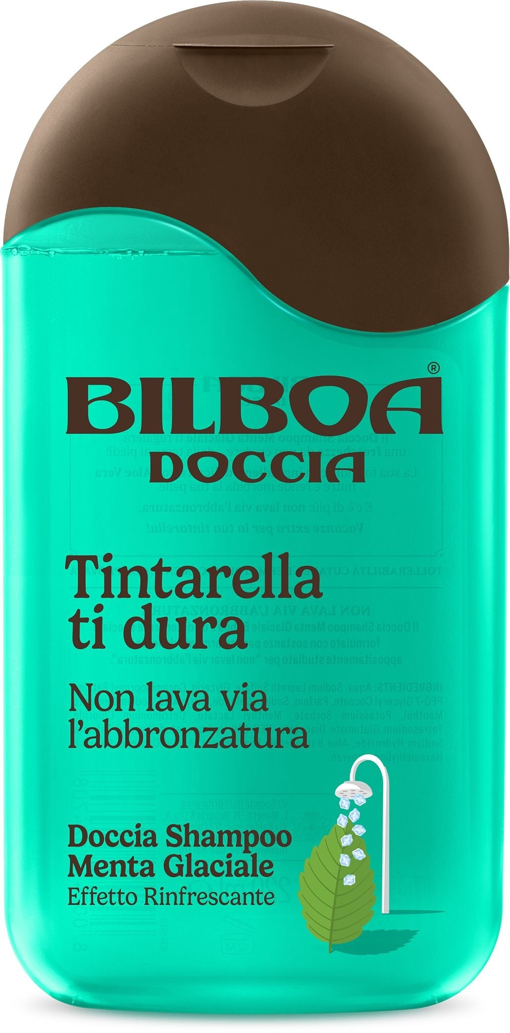 BILBOA DOCCIABRONZE TINTARELLA TI DURA MENTA GLACIALE DOCCIA SHAMPOO 220ML RINFRESCANTE