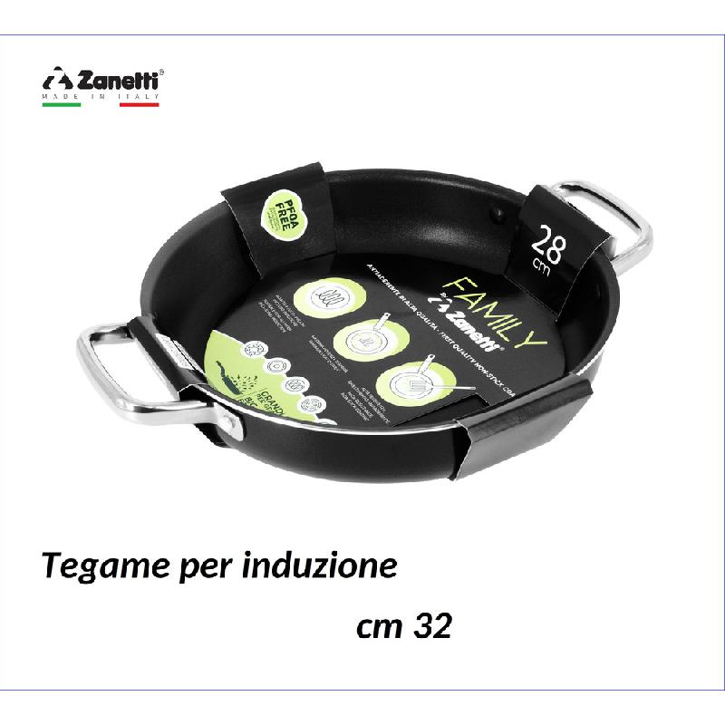 ZANETTI FAMILY TEGAME INDUZIONE XL 2 MANICI CM.32