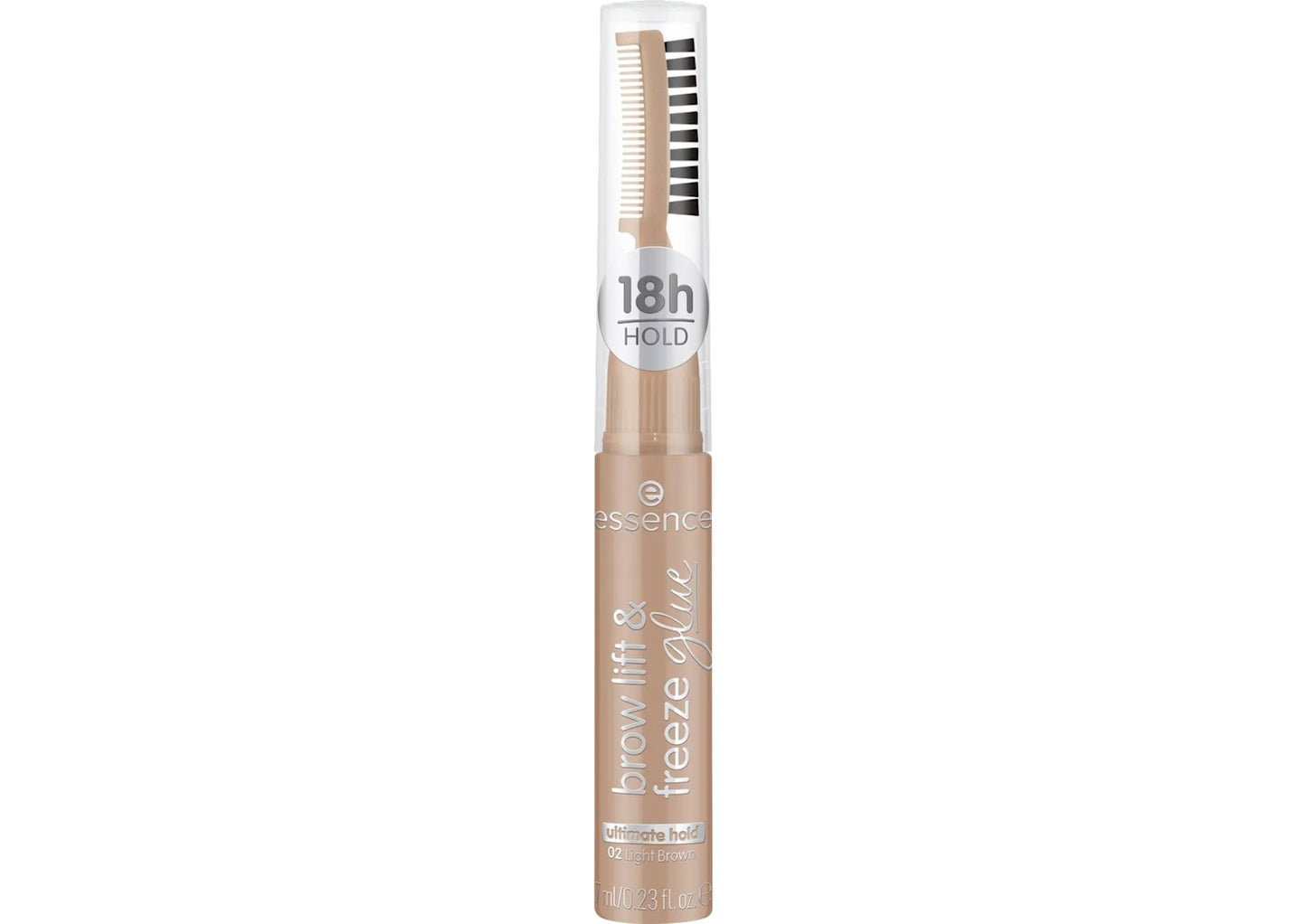ESSENCE BROW LIFT & FREEZE GLUE GEL FISSANTE SOPRACCIGLIA 02 LIGHT BROWN