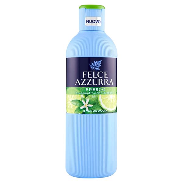 FELCE AZZURRA BAGNODOCCIA 650ML FRESCO BERGAMOTTO E FIORI DI CEDRO