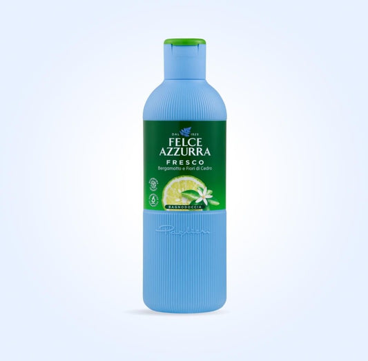 FELCE AZZURRA BAGNODOCCIA 650ML FRESCO BERGAMOTTO E FIORI DI CEDRO