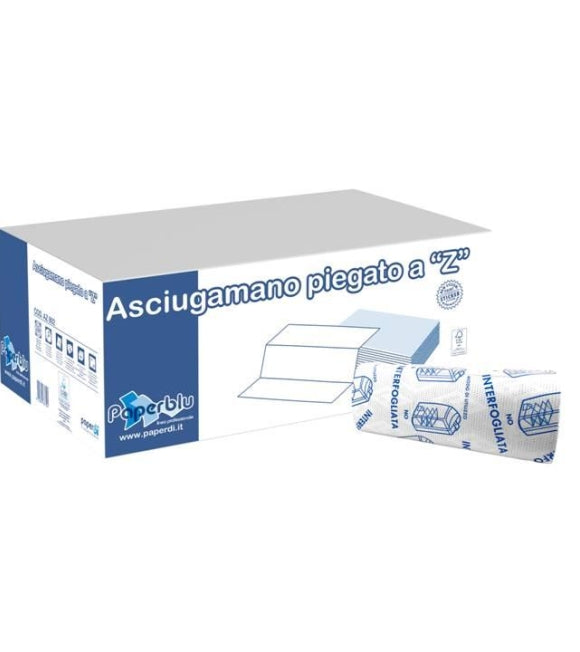 PAPERDI' PAPERBLU ASCIUGAMANI INTERCALATI A Z 150PZ