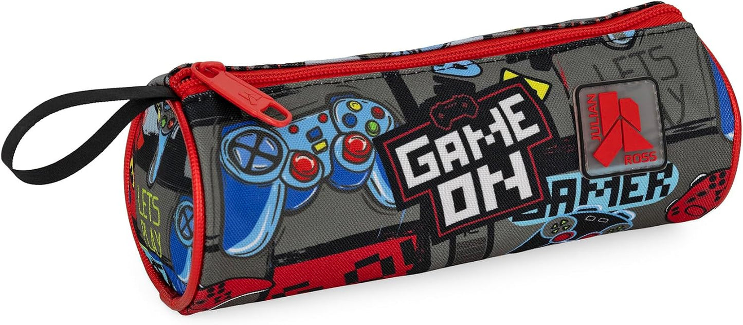 JULIAN ROSS GAMER SQUAD TOMBOLINO TESSUTO CON CERNIERA
