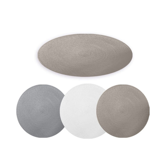 KASAVIVA TOVAGLIETTA TONDA ELEGANCE CM.38 COLORI ASSORTITI